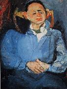 Chaim Soutine Portrait of Sculptor Miestchaninoff oil painting reproduction